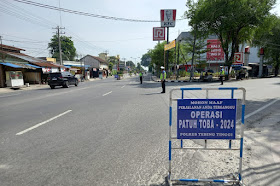 Ops Patuh Toba 2024, Sat Lantas Polres Tebing Tinggi Tindak Pelanggar Lalu Lintas